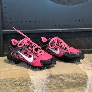 Little girls Nike softball cleats